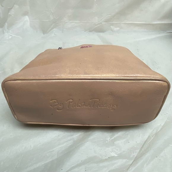 Paloma Picasso- Tiffany’s Designer, Italy Pink Leather-Shoulder- Crossbody Bag - Picture 9 of 12
